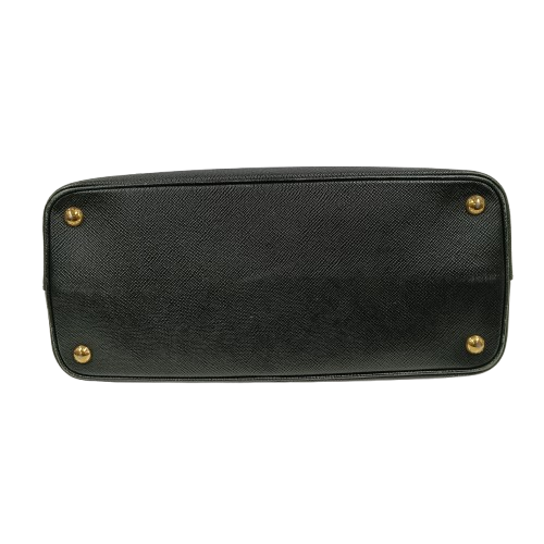 PRADA 2WAY Bag Saffiano 1BG 775 Black/Red **Damage/Inside Damage/Stain