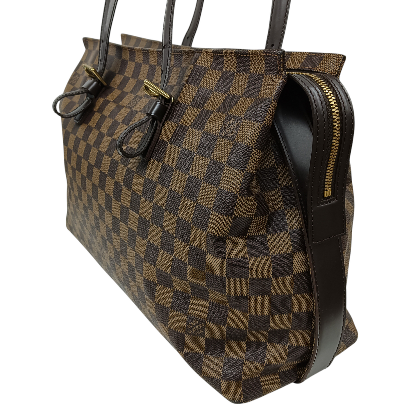 LOUIS VUITTON Shoulder Bag N51119 RANK (B) Brown*In Side Damage AS1907