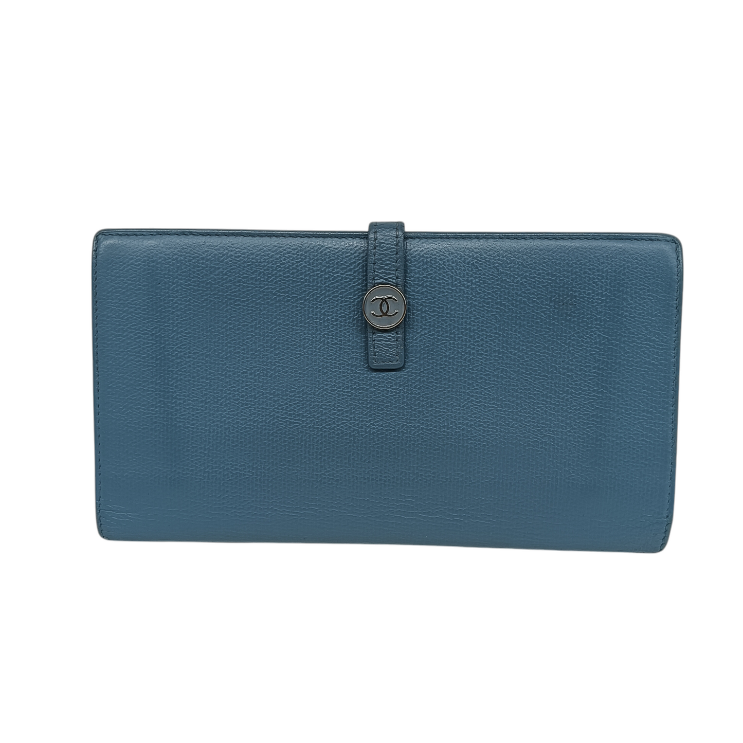 CHANEL Wallet A20905 Rank (C) Blue Stain 10456444