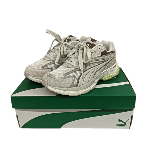 PUMA Sneaker 8US 39686402 Lady's White And Gray Teveris Nitro Pastel Warm