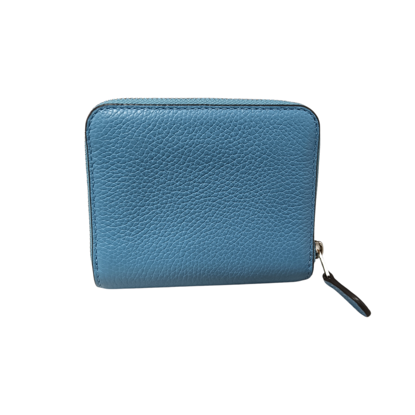 COACH Wallet Round Zip Sky Blue CR551