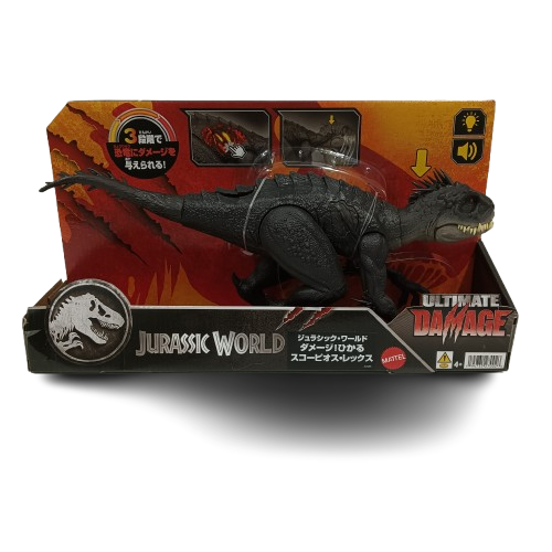 Jurassic World Ultimate Damage Scorpios Rex W/Sound