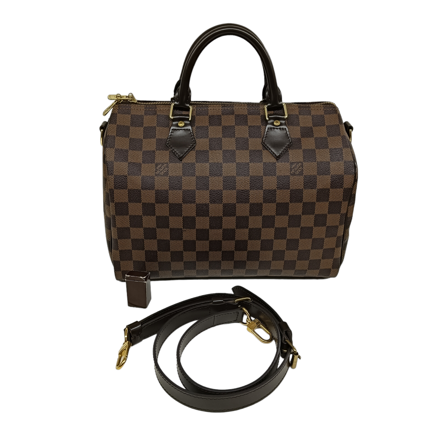 LOUIS VUITTON 2WAY Bag Damier N41367 Brown CT1104 Speedy Bandouliere 30