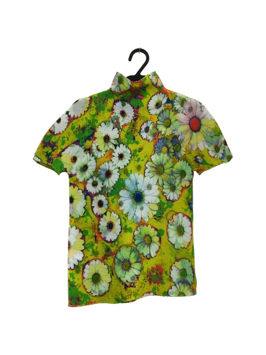 ME ISSEY MIYAKE CUT AND SEWN LADY'S GREEN MI91FK305 SIZE FREE