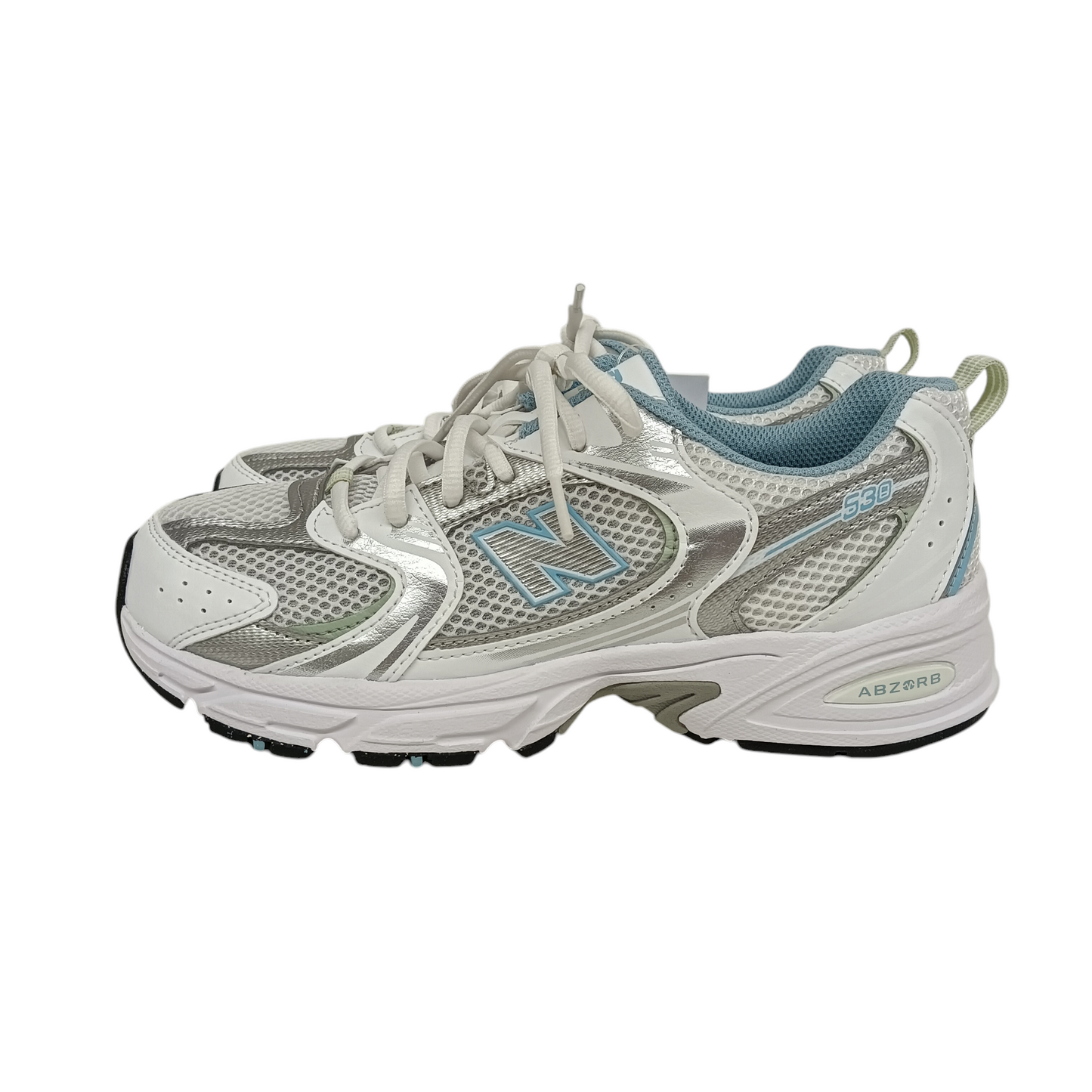 NEW BALANCE Sneaker 24cm GR530GB Lady's White/Blue Rank (A)