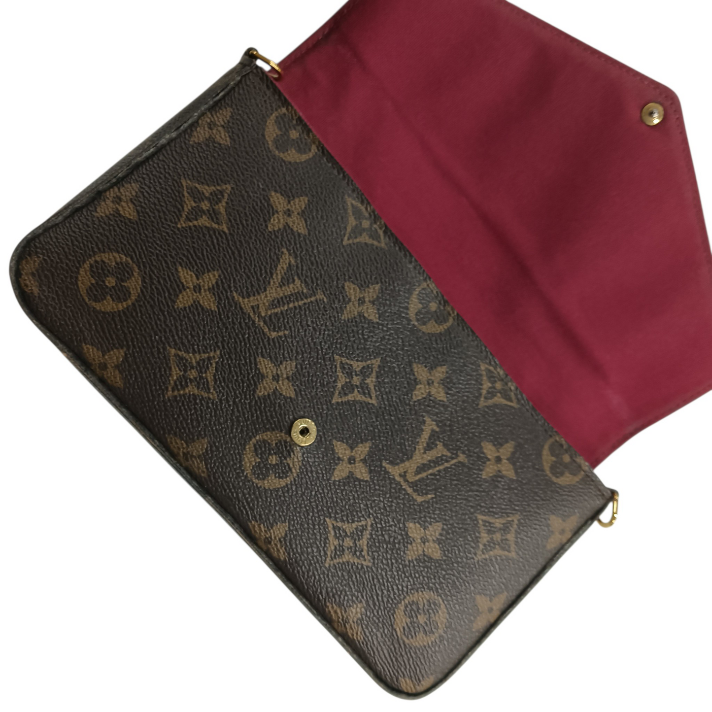 LOUIS VUITTON Shoulder Bag Brown MI1186 M61276