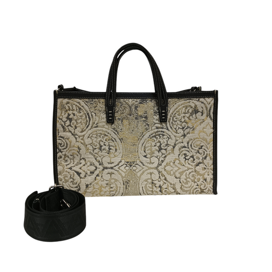 A VACATION 2Way Bag Ivory/Black