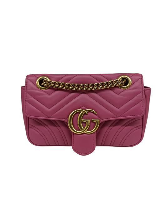 GUCCI Shoulder Bag 446744 Shocking Pink