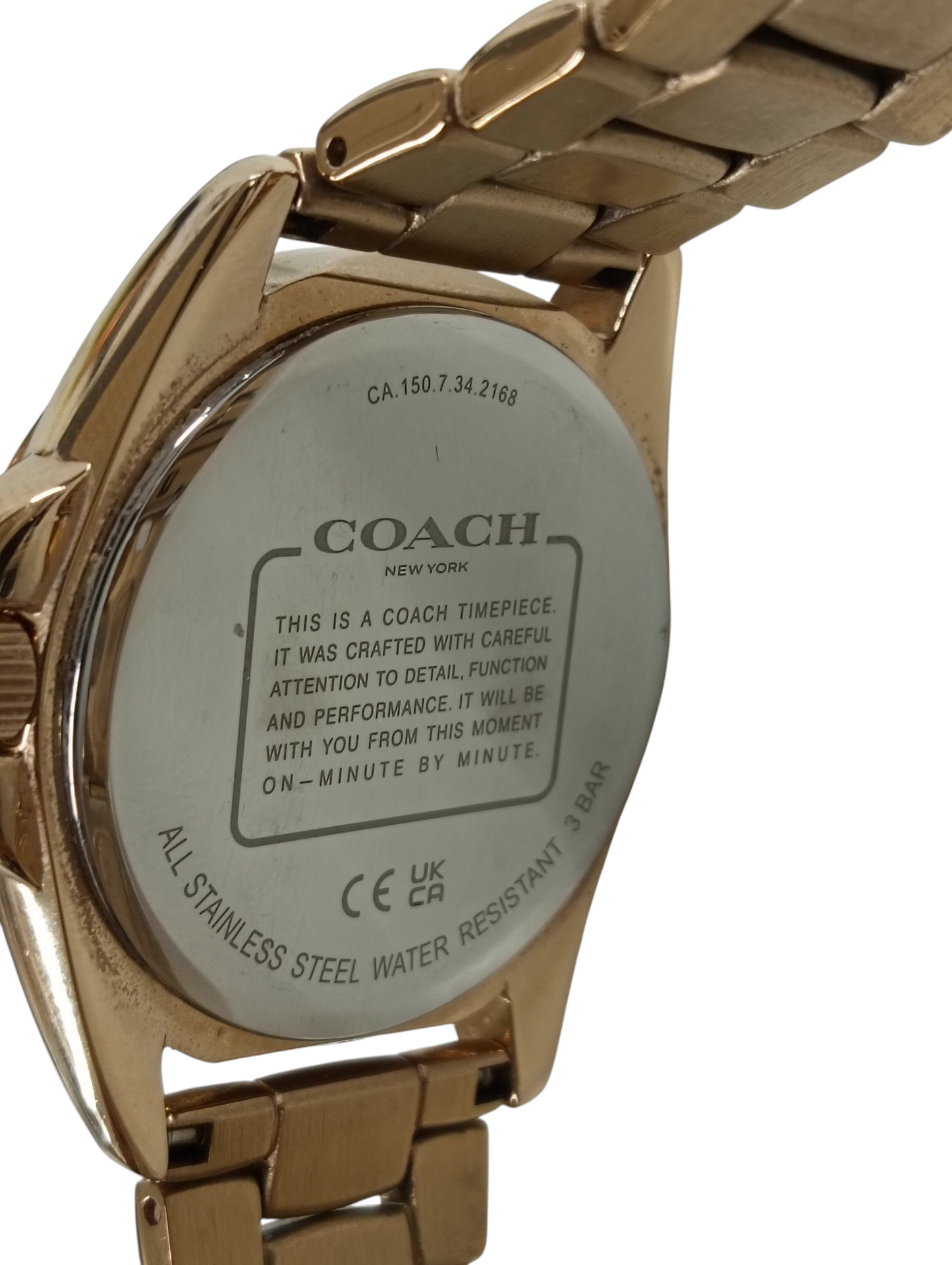 COACH Wrist Watch CA. 150. 7. 34. 2168 Stainless Steel