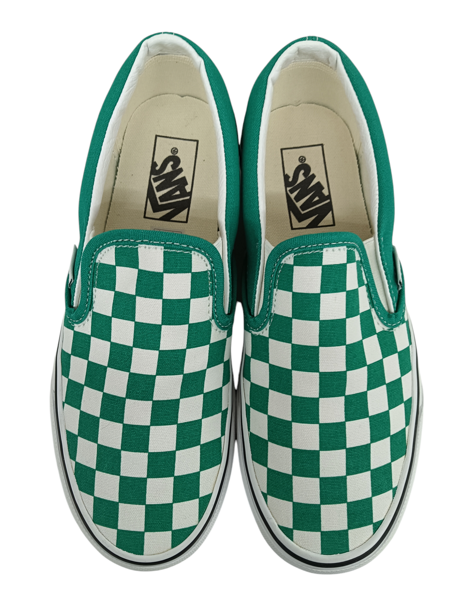 VANS SNEAKER 23.5 Unisex Green Rank (B) Slip0n