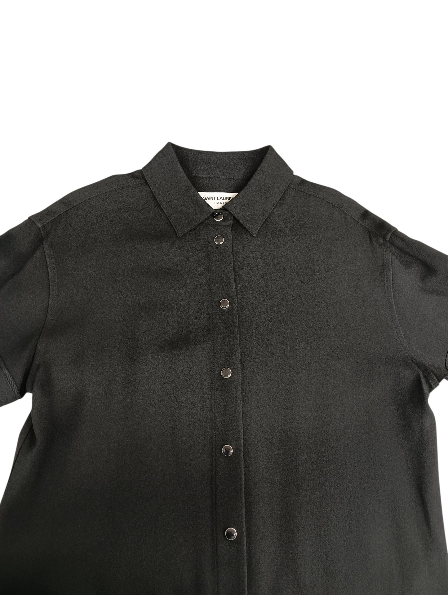 SAINT LAURENT PARIS One Piece Size 34 Lady's 481595 Black