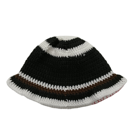 SYUMAN x Y.A.R.N. Knit Hat MAN-A23aw-003 Black/White