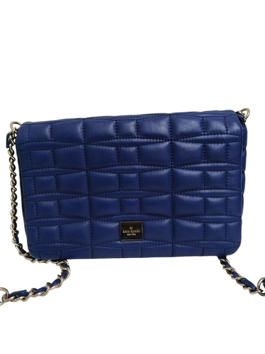 KATE SPADE SHOULDER BAG PXRU2152 BLUE SCRATCH PO91