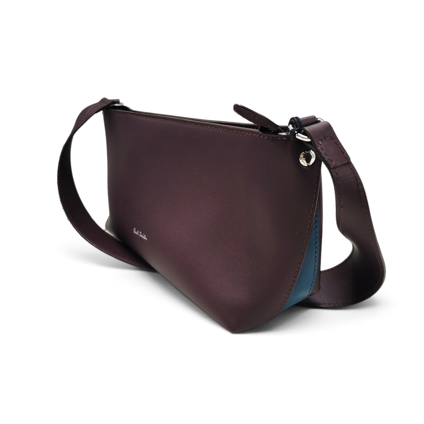 Paul Smith Shoulder Bag W1A-7977-NPLET Purple Burgundy Rank A