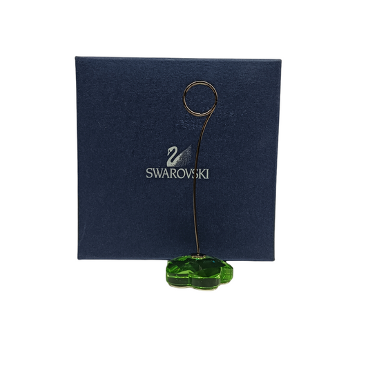 SWAROVSKI Note holder SWAROVSKI Flower peridot 296135