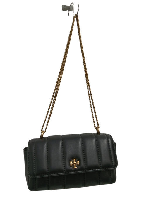 TORY BURCH SHOULDER BAG BLACK MINI KIRA FLAP 100 RANK(B)