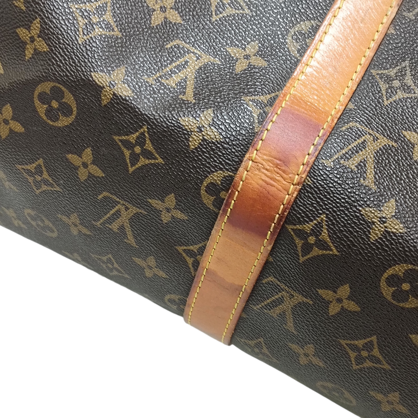 LOUIS VUITTON Travel Bag Monogram M41426 Rack C Brown SD0991