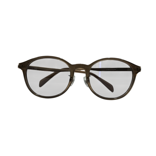 JINS&SUN Sunglasses Brown LRF-215-112AC