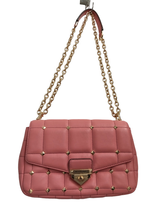 MICHAEL KORS SHOULDER BAG PINK 30S1G1SL7Y RANK(A)