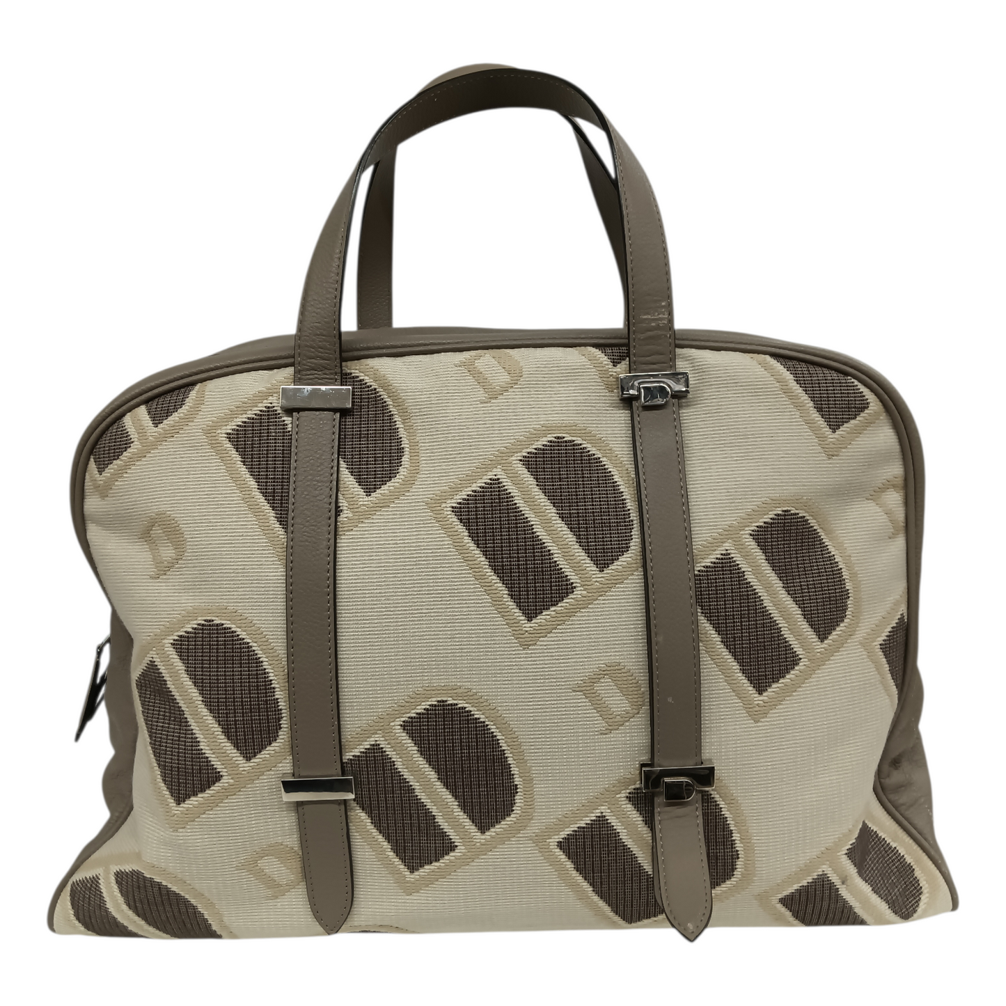 DELVAUX Boston Bag Baige