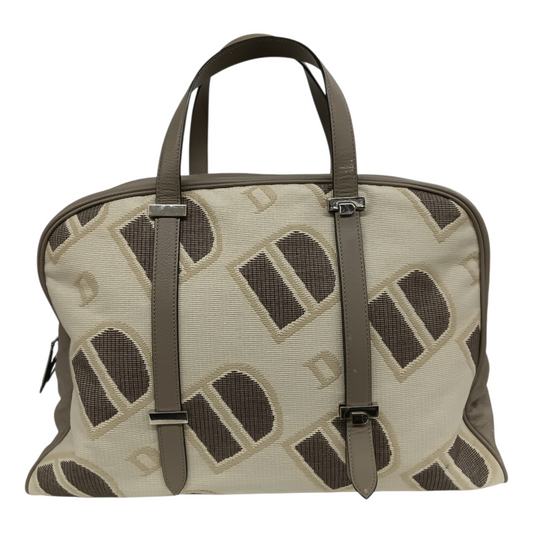 DELVAUX Boston Bag Baige