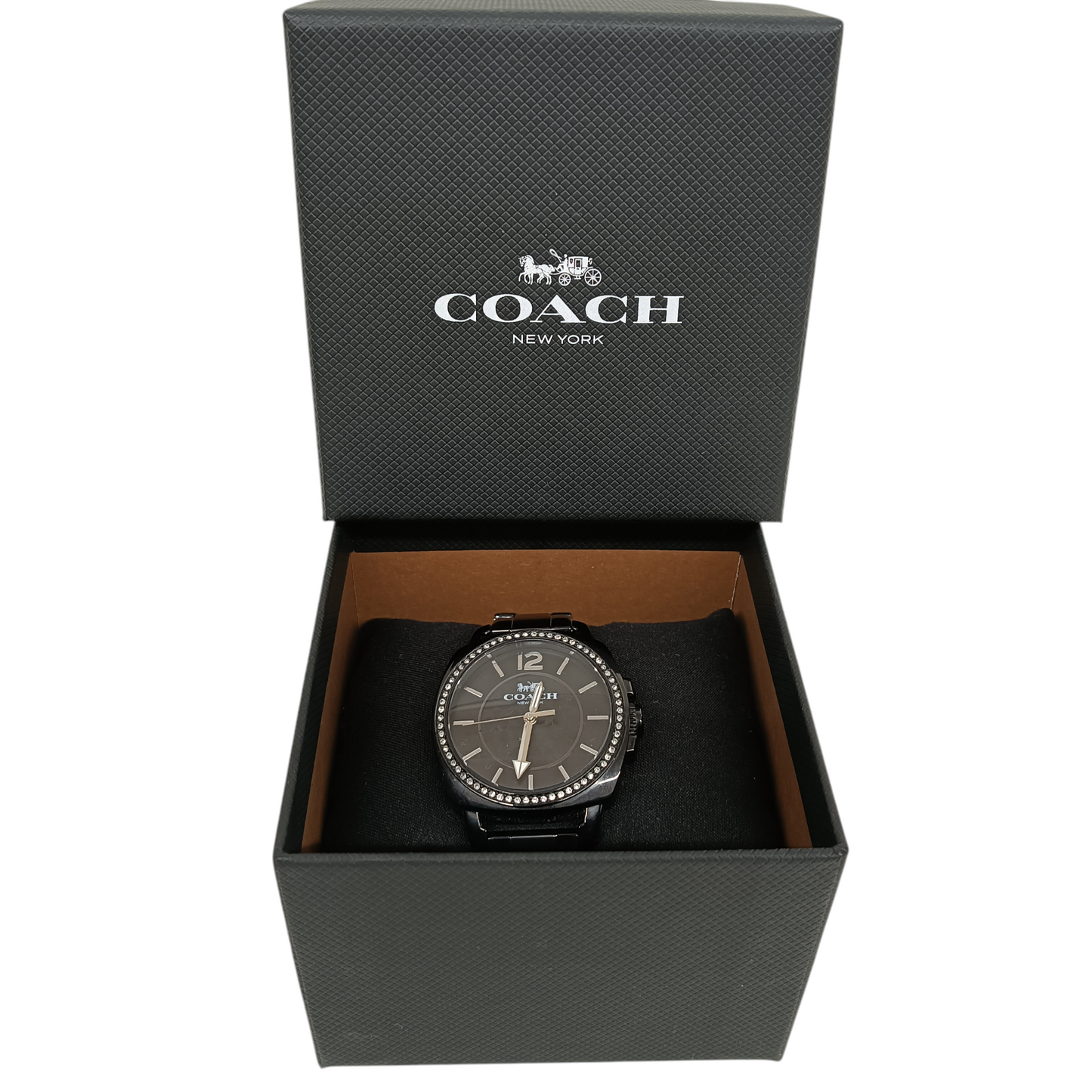 COACH WRIST WATCH Black CA.43.7.34.2154 Rank (A)