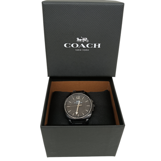 COACH WRIST WATCH Black CA.43.7.34.2154 Rank (A)