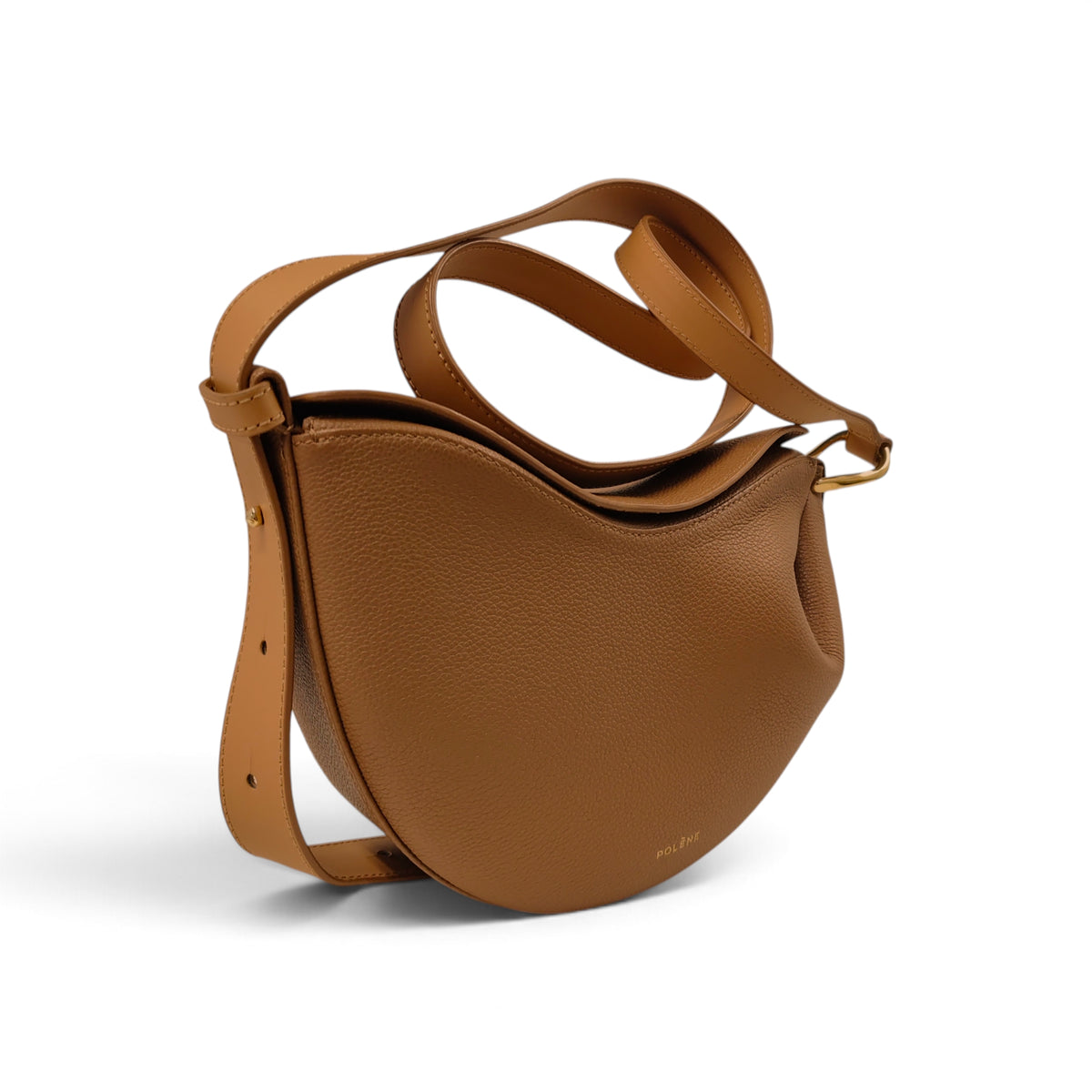 POLENE Shoulder Bag Brown TONCA Rank B