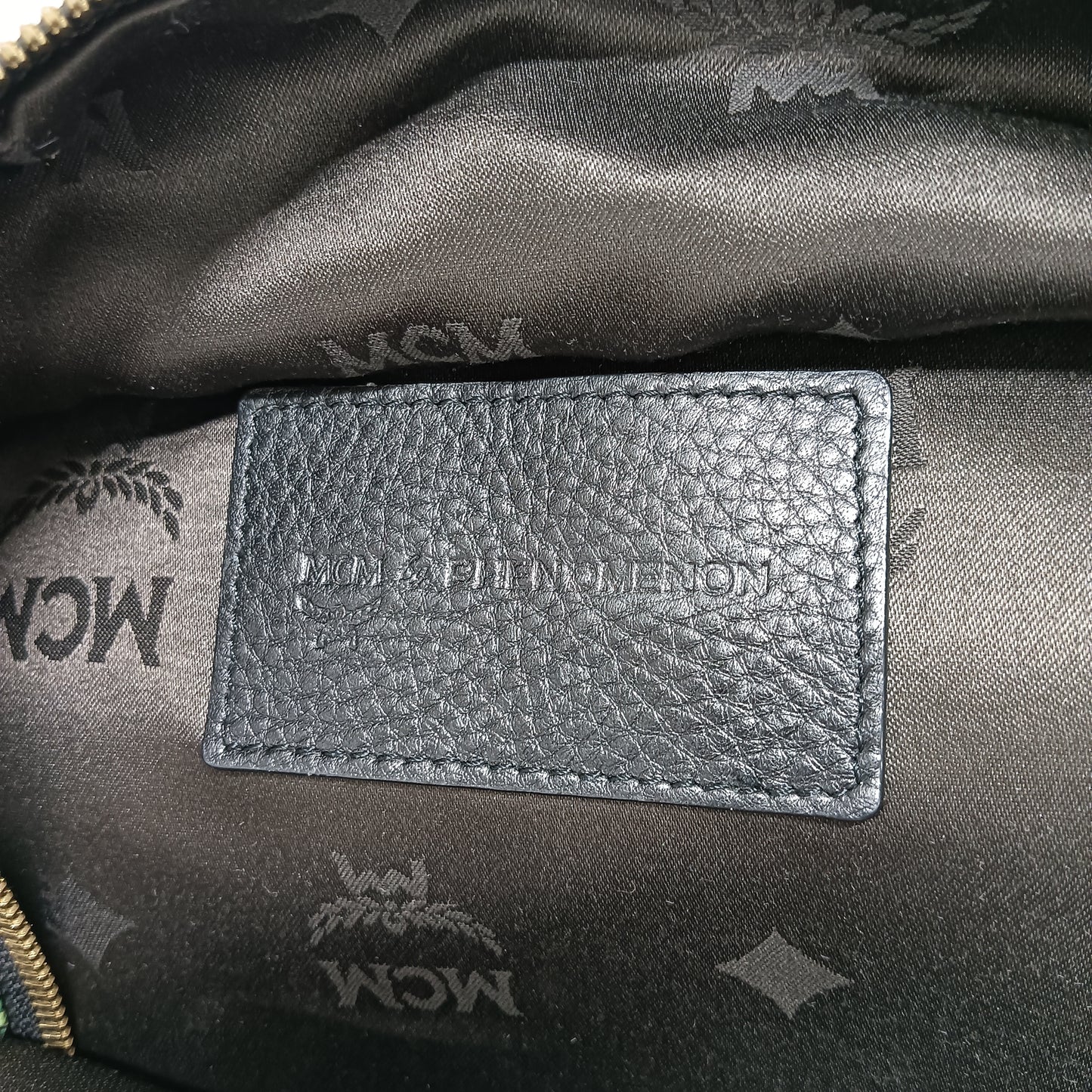 MCM Rucksack MMK45JP90GA001 Black And Green Paradiso