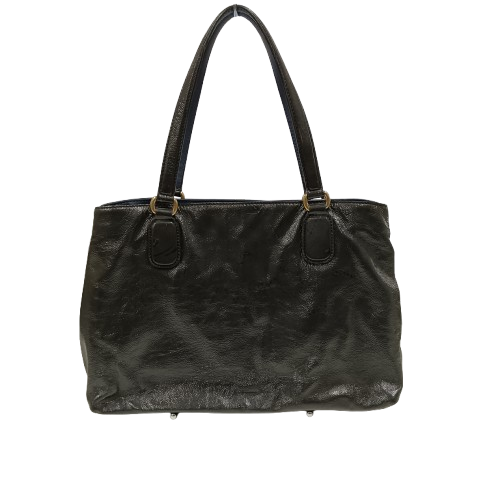 GUCCI 2WAY Bag 308363 Gray **Stain/Damage **without strap**