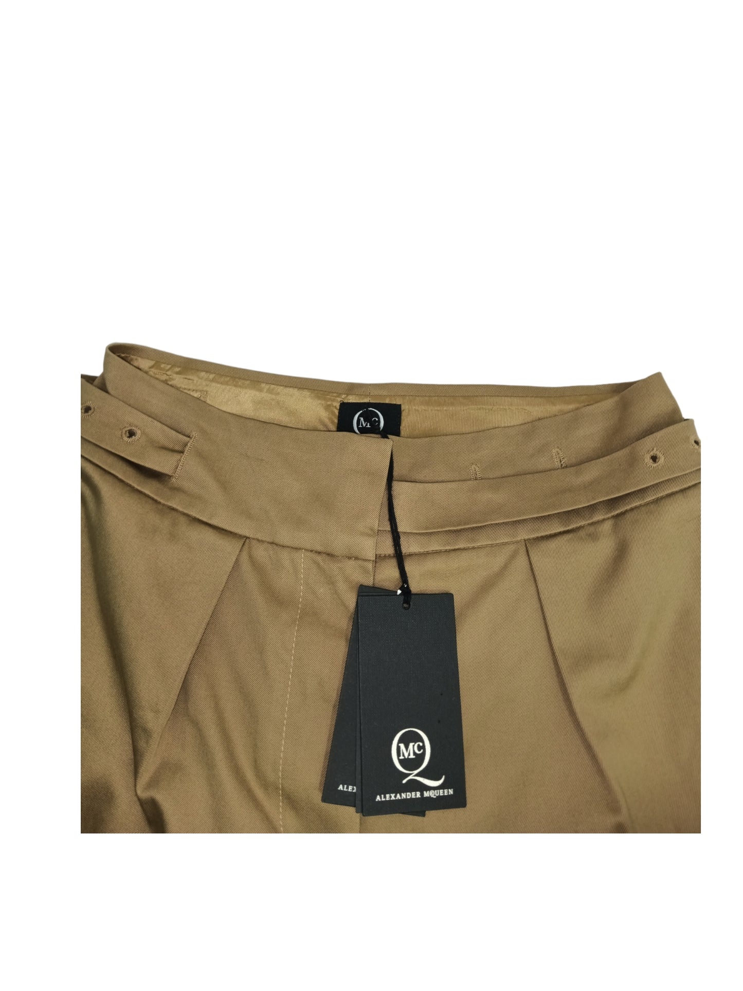 ALEXANDER MCQUEEN HALF PANTS 40 LADY'S BEIGE