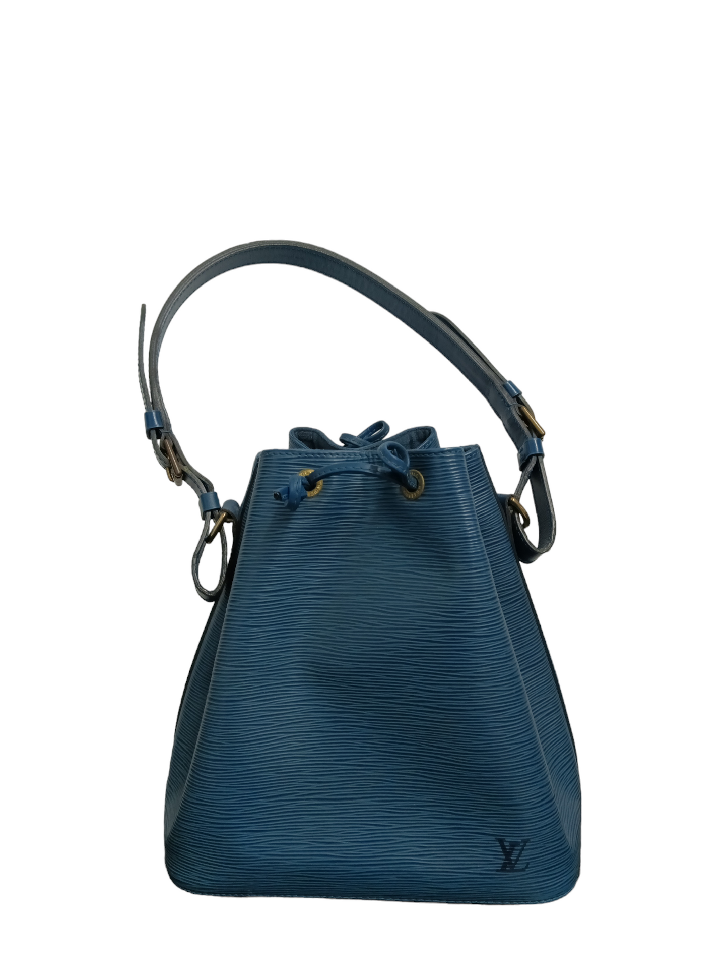 LOUIS VUITTON EPI Petit Noe Shoulder Bag C Blue M59012