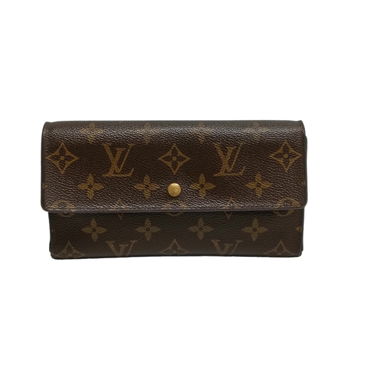 LOUIS VUITTON Long Wallet Monogram Brown M61215