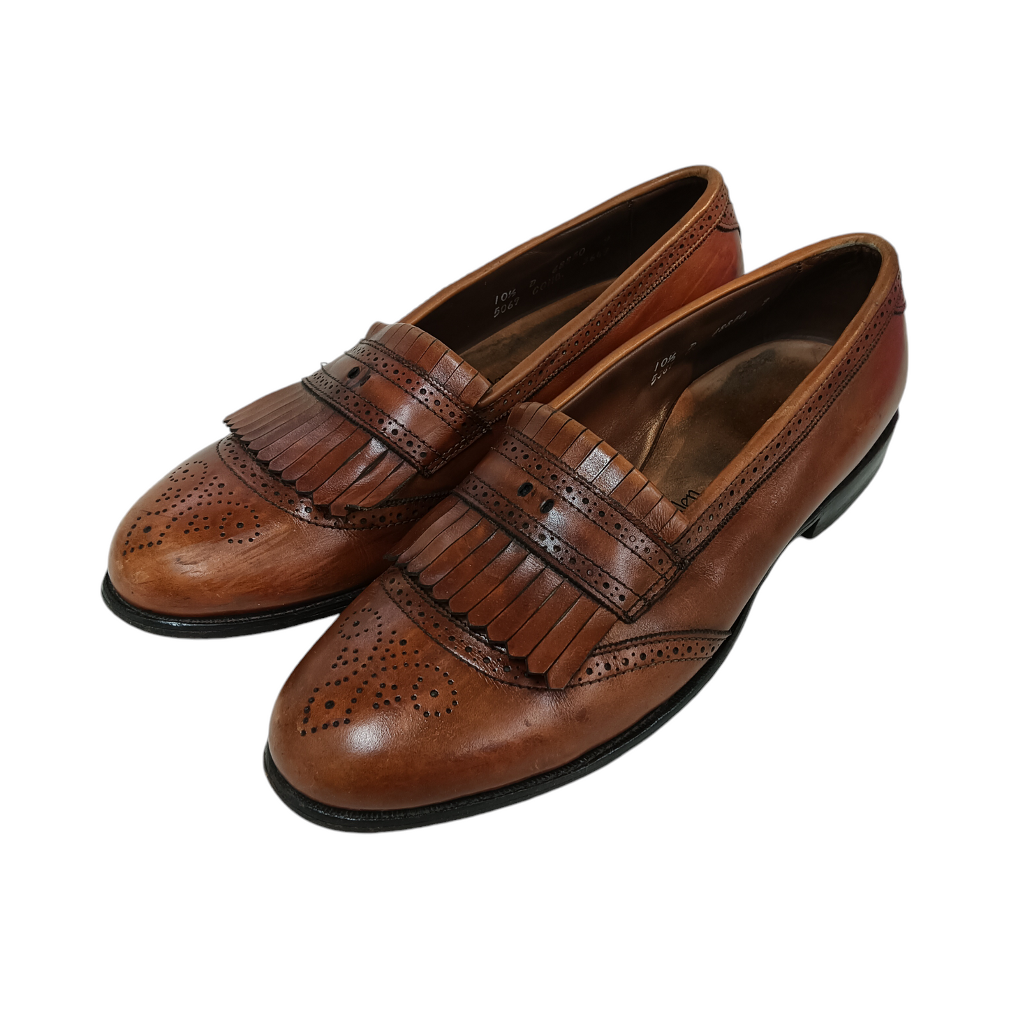 ALLEN EDMONDS Loafers 10.5 Mens Brown 68850