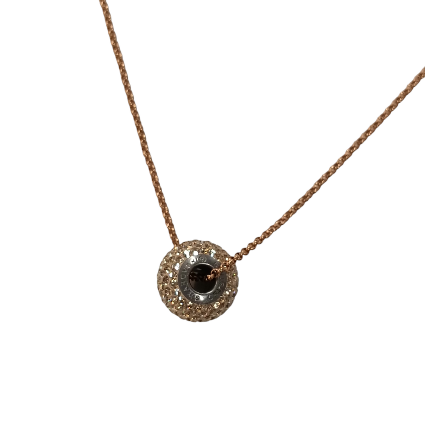 SWAROVSKI NECKLACE BRONZE