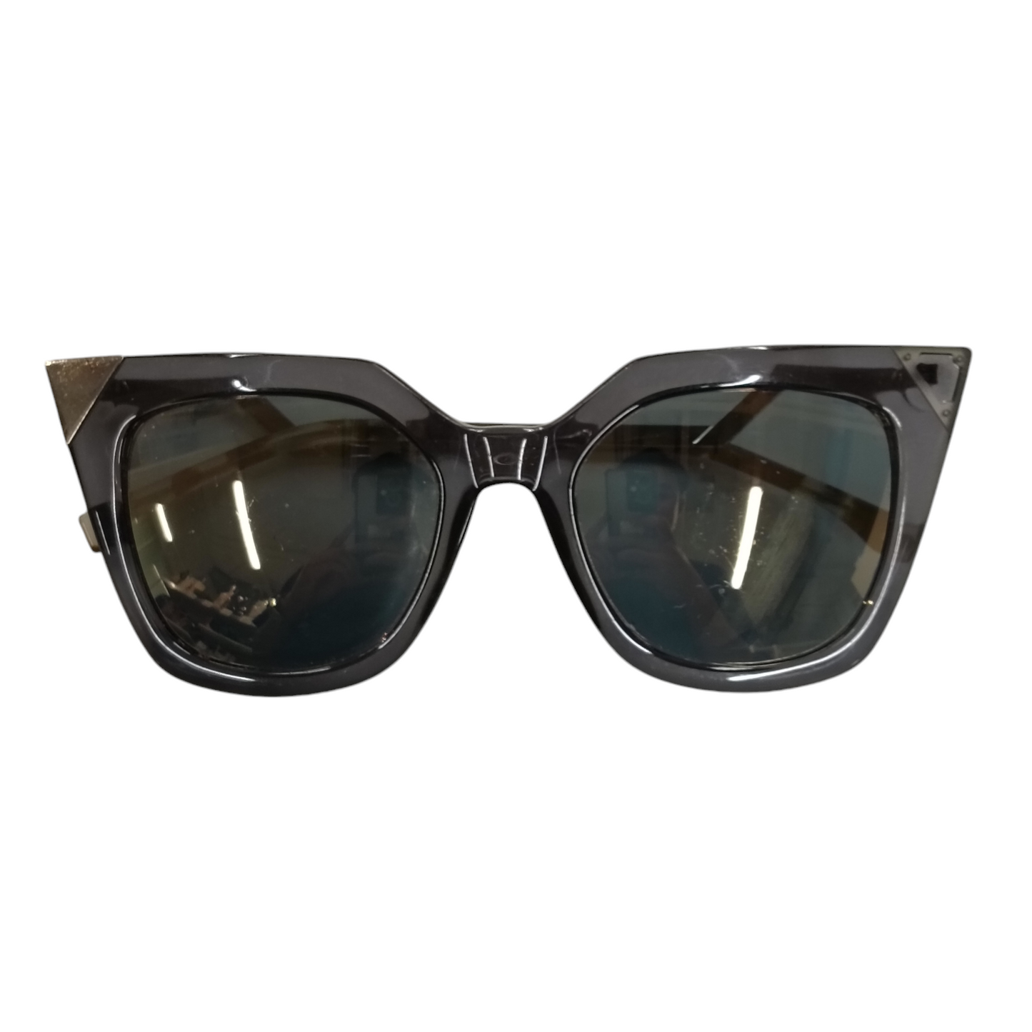 FENDI Sunglasses Gray/Yellow FF 0060/S