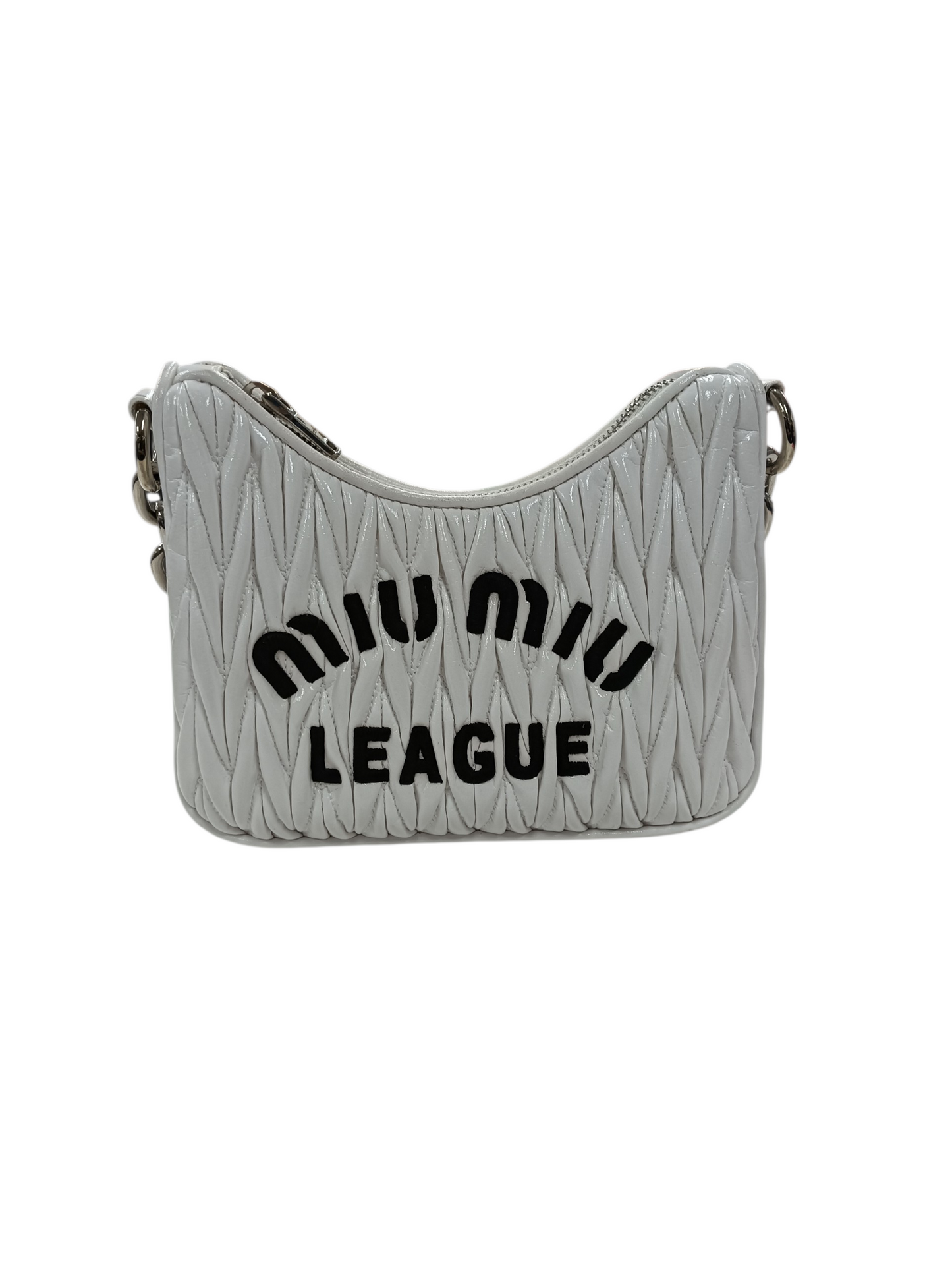 MIU MIU 2Way Bag White NFC