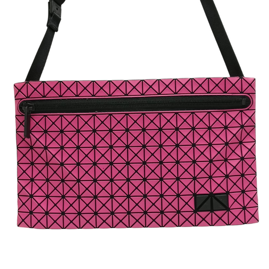 BAO BAO ISSEY MIYAKE Shoulder Bag Shocking Pink BB99-AG171