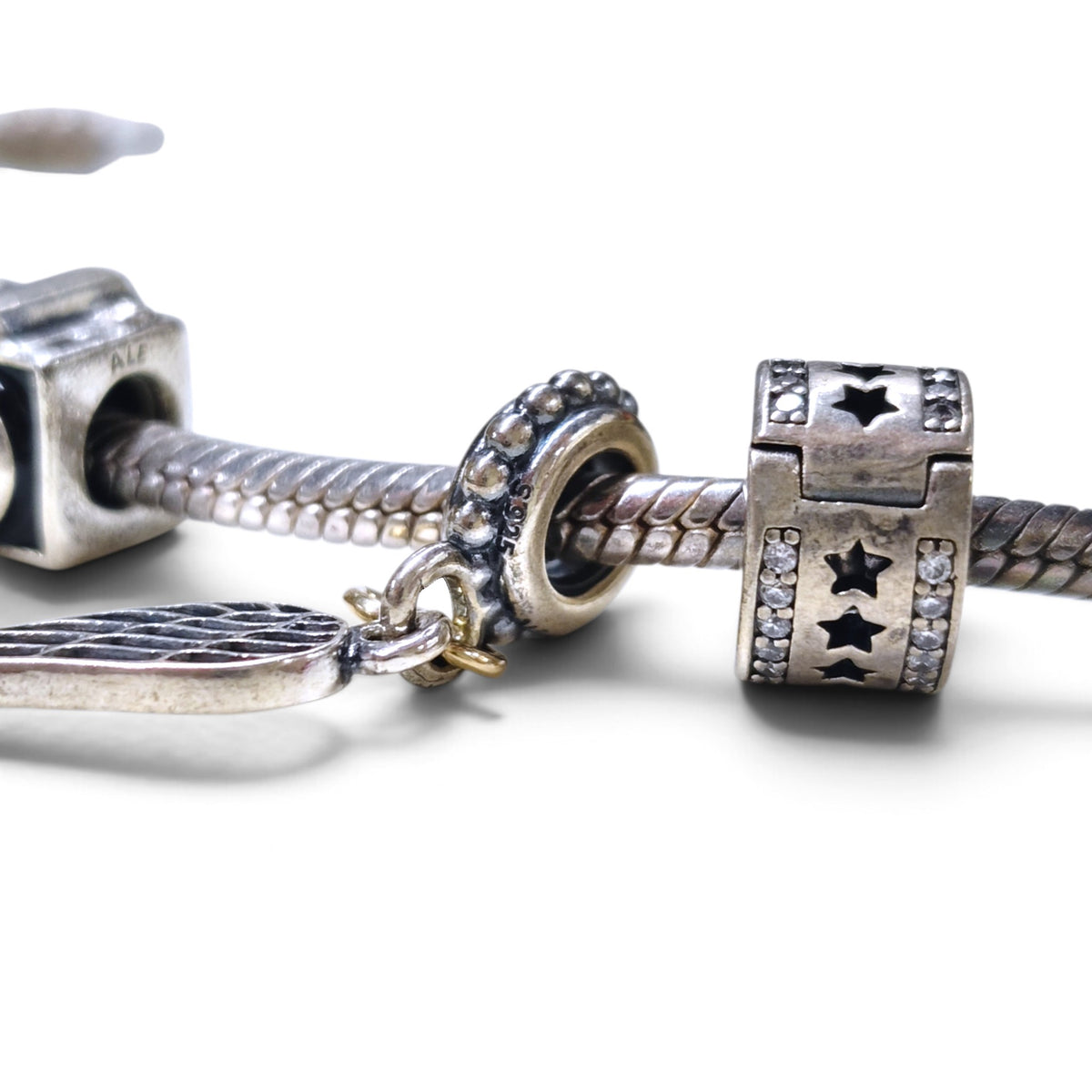 PANDORA Bracelet Silver Charm 5P Set
