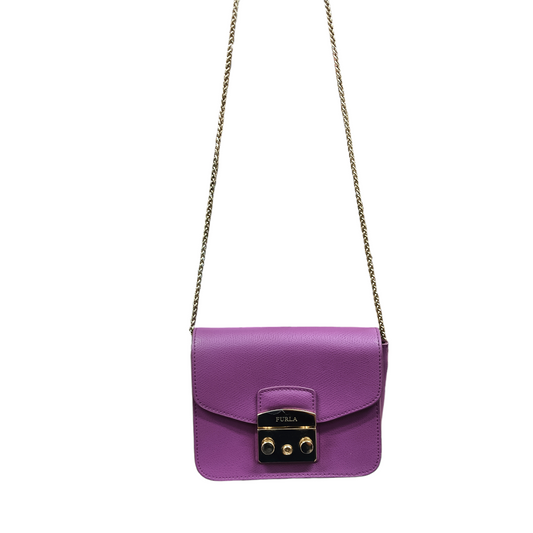 FURLA SHOULDER BAG PURPLE