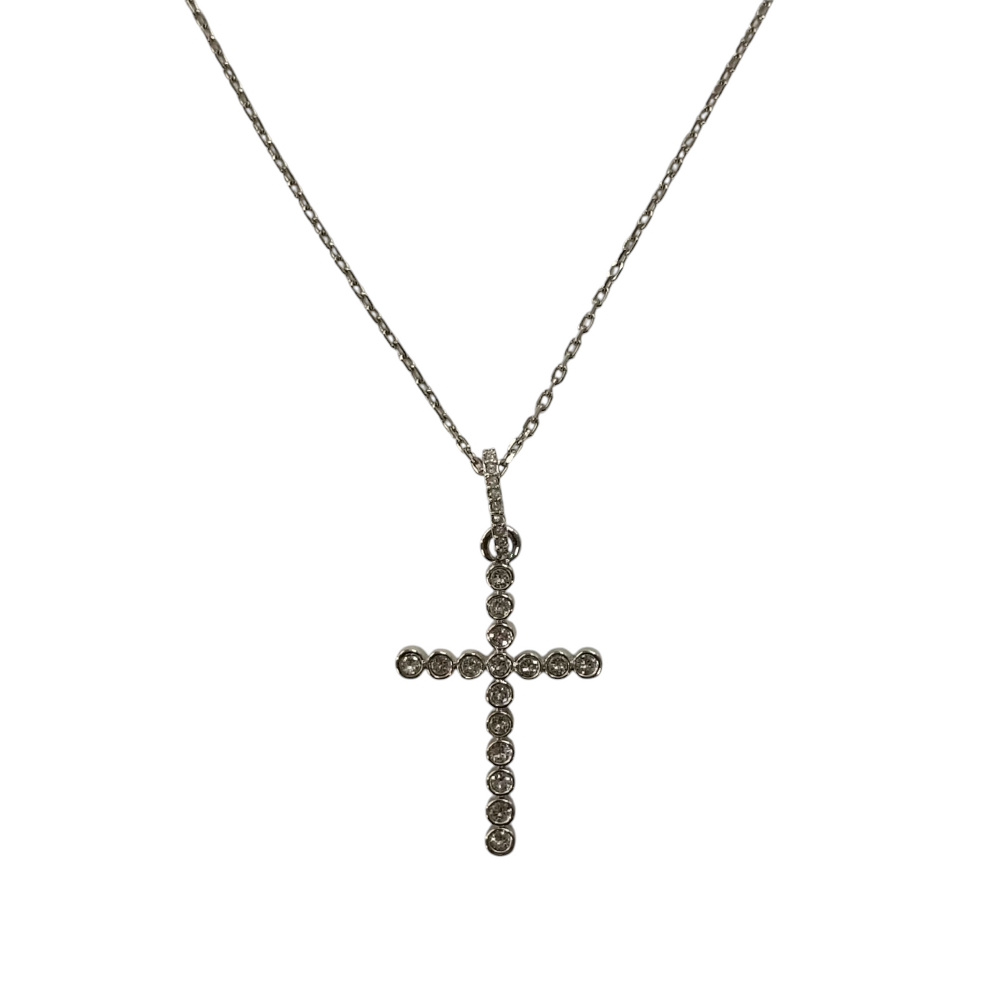SWAROVSKI Necklace Cross Silver