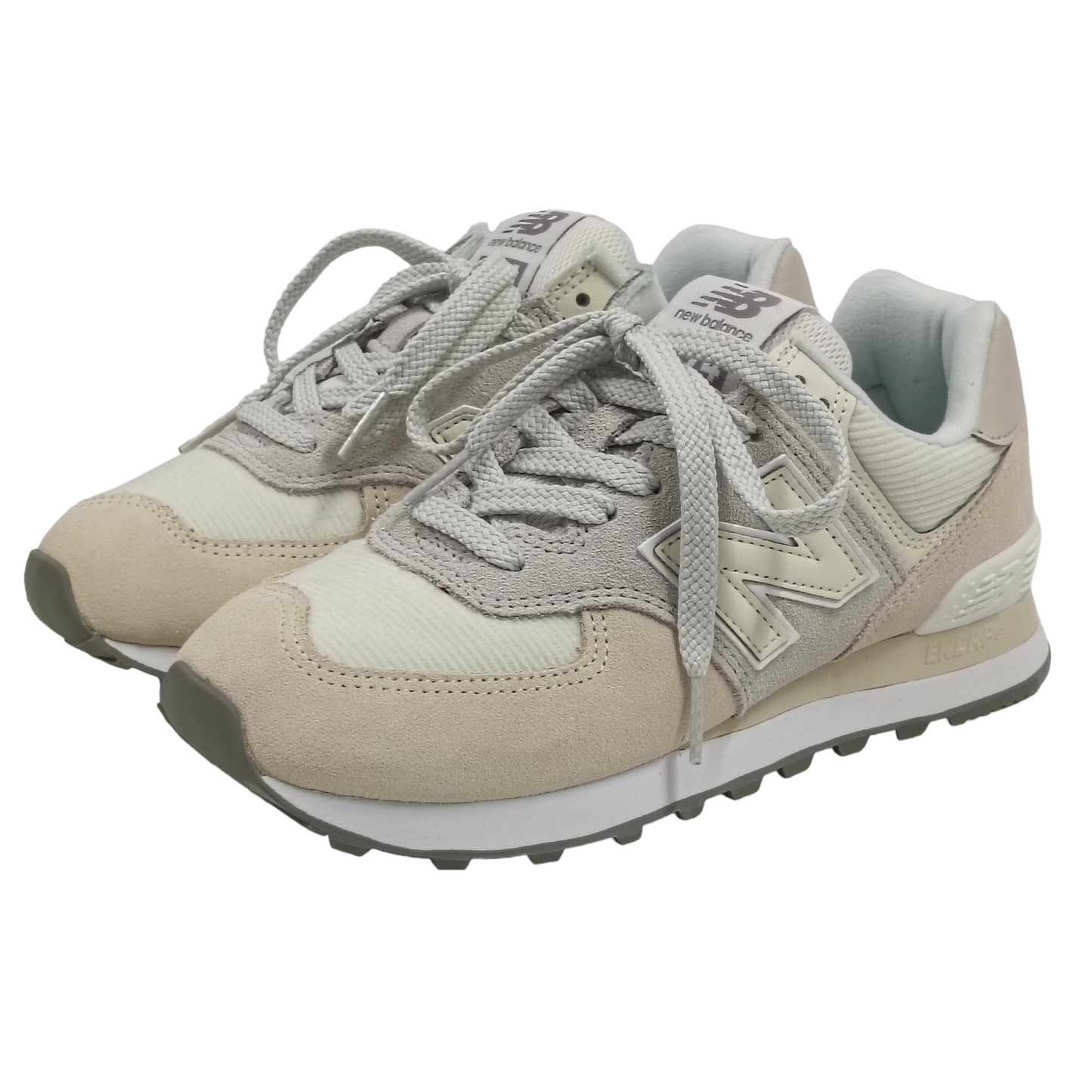 NEW BALANCE 574 Sneaker Lady's Beige Size 37.5 WL574WL2