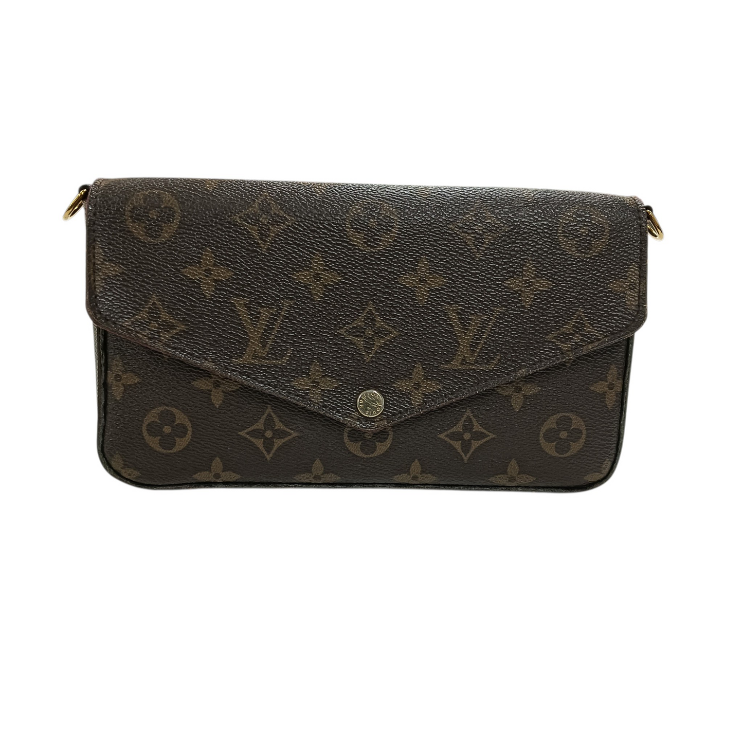 LOUIS VUITTON Shoulder Bag Brown MI1186 M61276