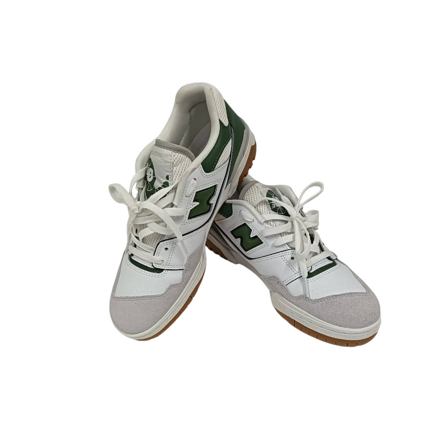NEW BALANCE Sneaker BB550ESB Mens White/Green
