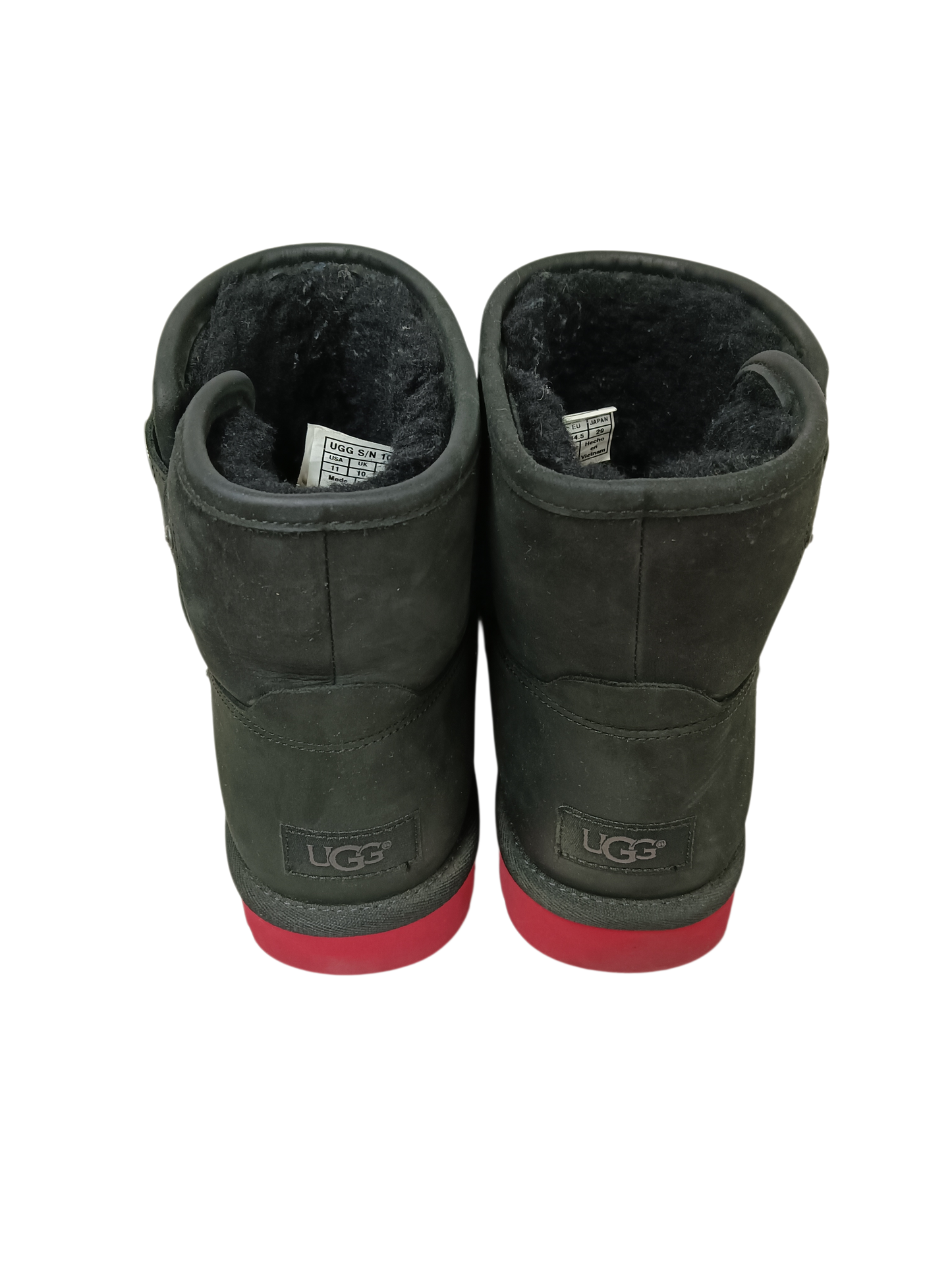 UGG Boots Size 29cm Mens Black 1014860