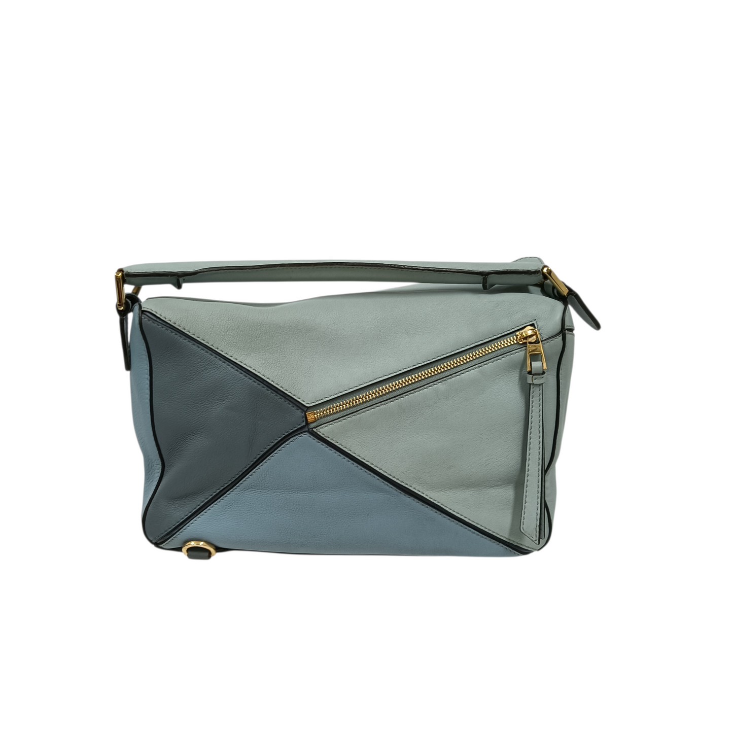 LOEWE 2WAY Bag Sky Blue 06 17 07  Stain/Damage Puzzle Medium