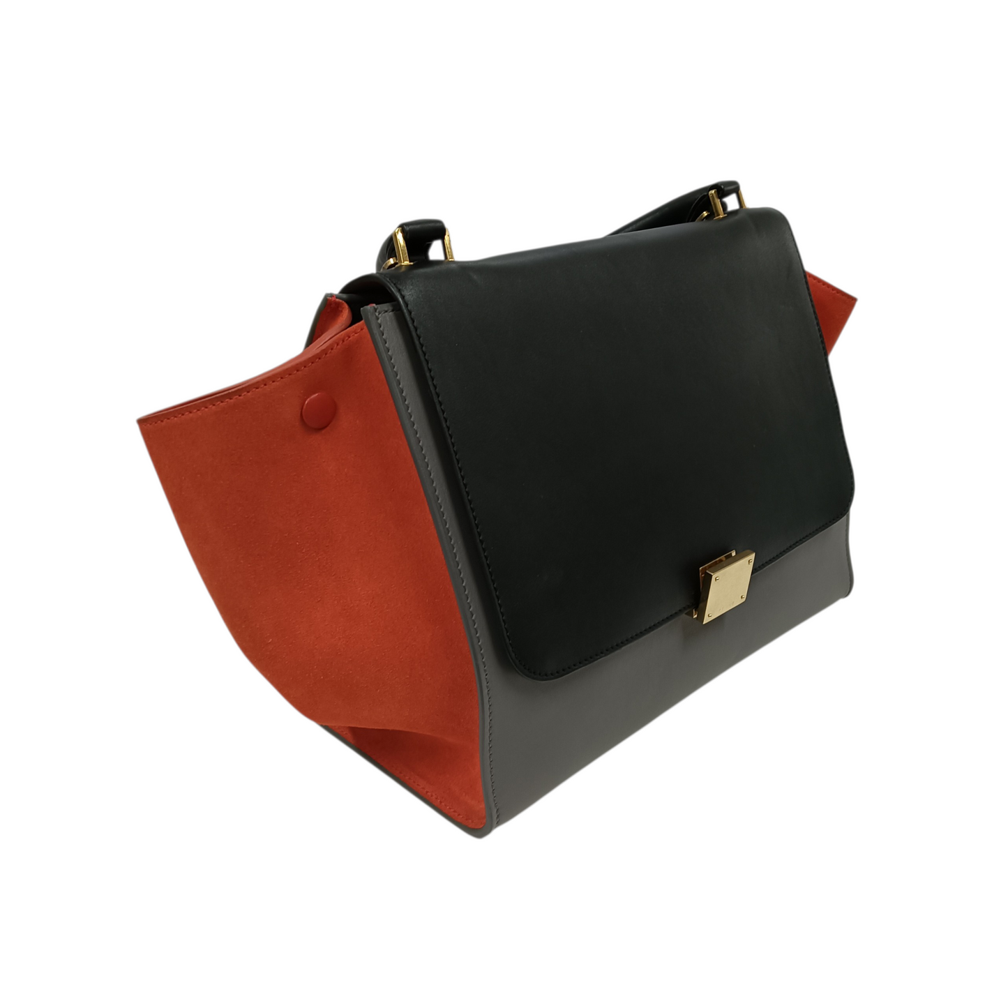 Celine 2Way Bag Trapeze Medium F-CE-0163 Rank (B)