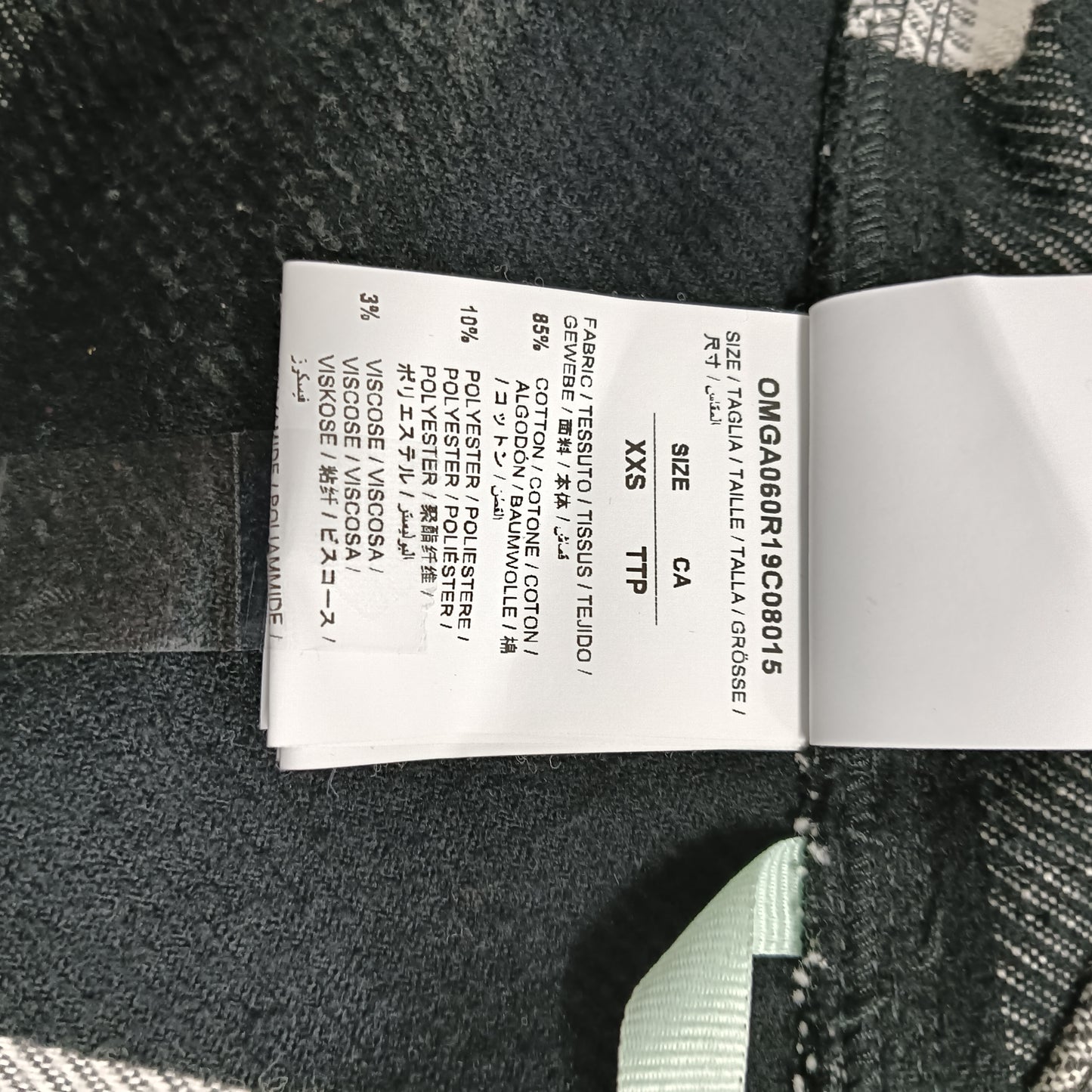 OFFWHITE Shirt Size XL Mens Black/White