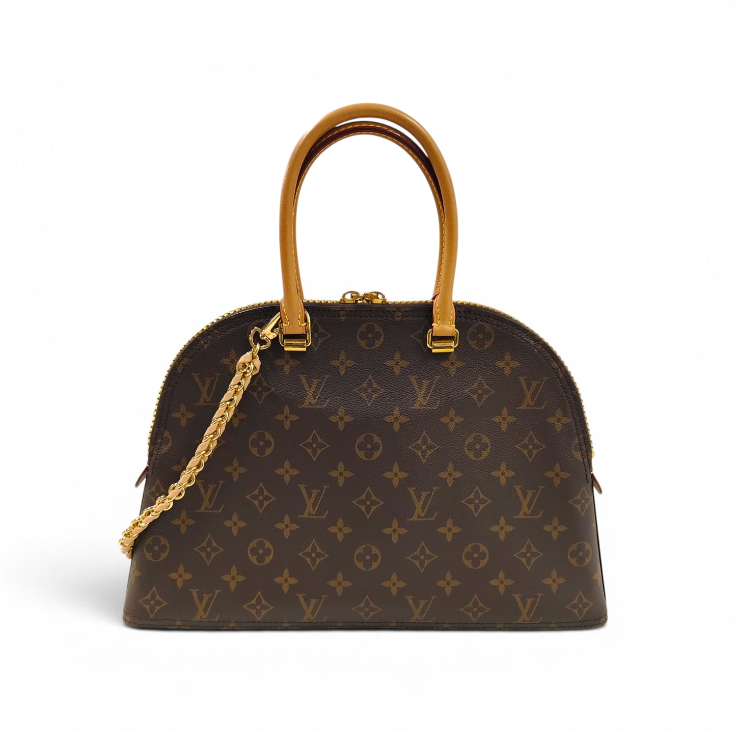 LOUIS VUITTON 2WAY Bag Monogram M44961 Brown DU3109 Moon Alma
