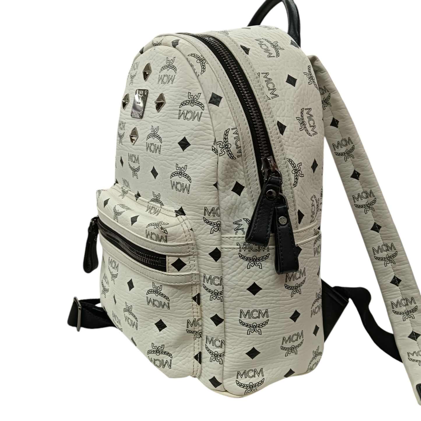 MCM Rucksack MMK3SVEG2WT001 Rank (BC) White *Discolored